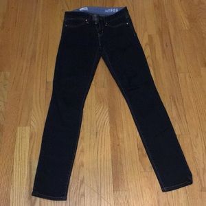 Gap always skinny dark denim jean